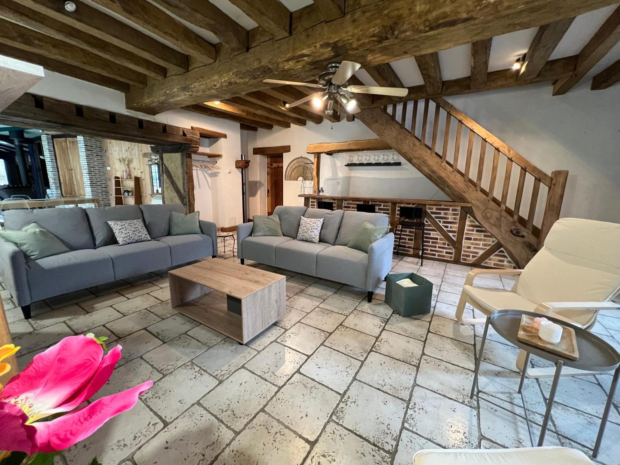 Rigolet Maison En Ville Avec Piscine Interieure Le Controis-en-Sologne Exterior foto
